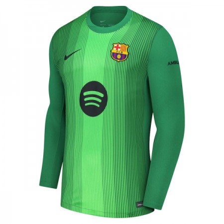 Goedkope FC Barcelona Doelman Shirt 2025-26 Lange Mouw Goedkope FC Barcelona Doelman Shirt 2025-26 Lange Mouw